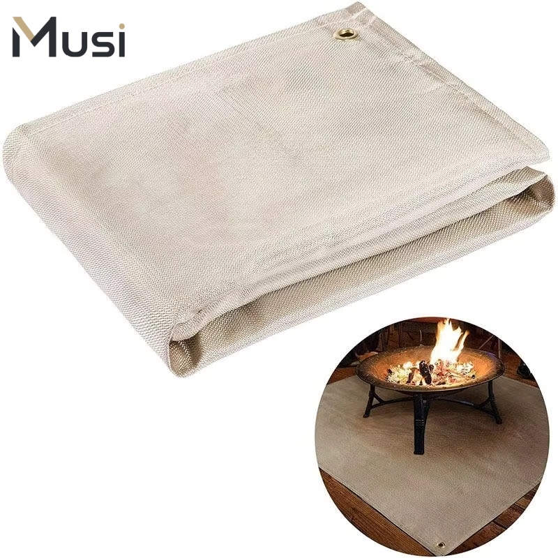 Outdoor Camping Grill - BBQ Grillmat Vuurvaste Isolatiemat Hittebestendige Campingmatten