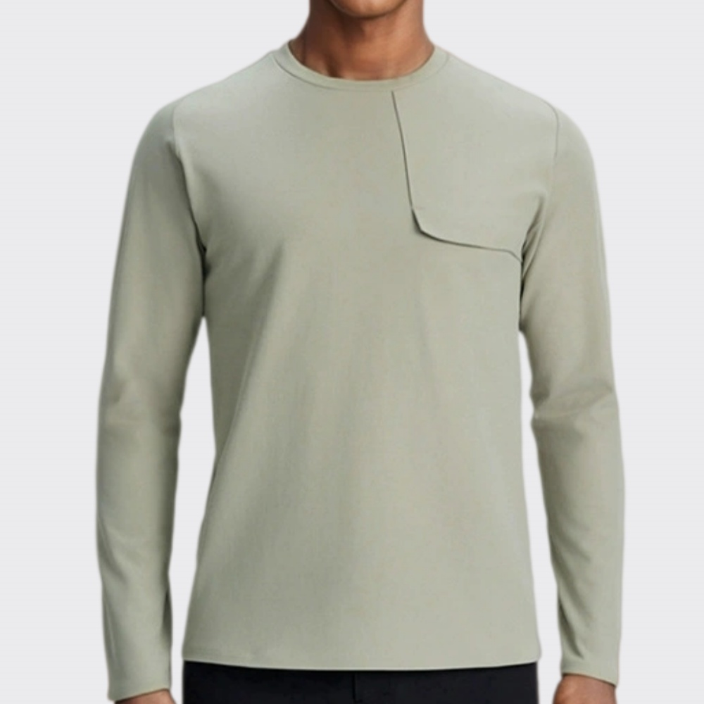 Outdoor Camping In Winter - 2026 Nieuw heren T-shirt met lange