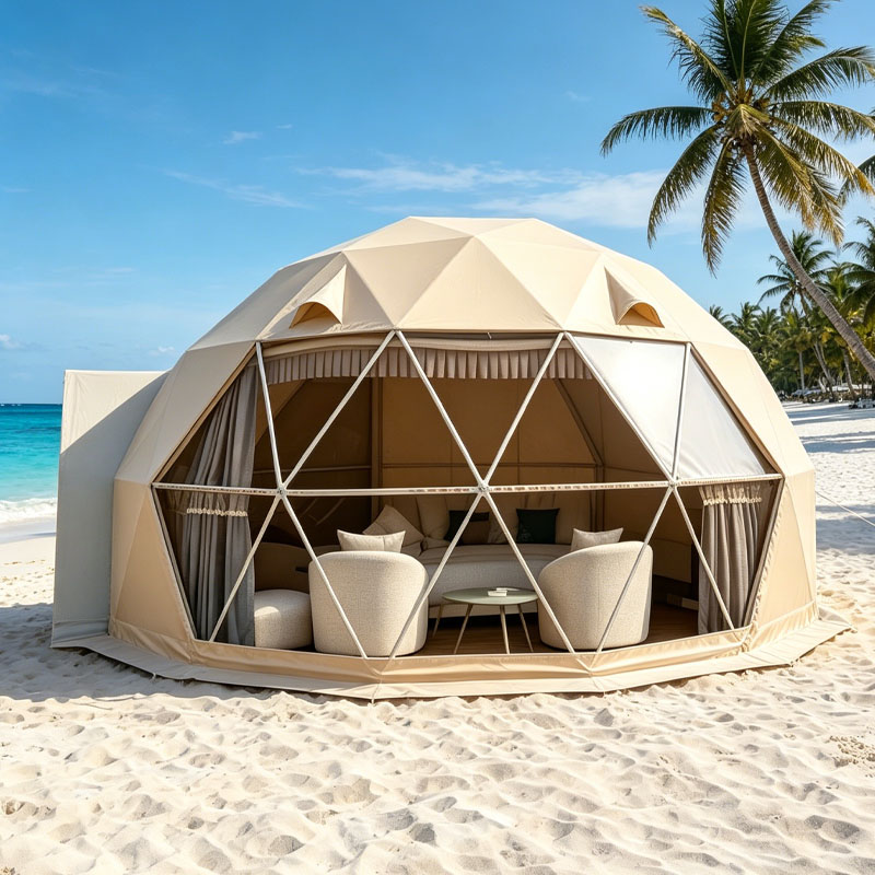 Outdoor Camping Dome - Luxe Glamping Dome House Geodetische Tent