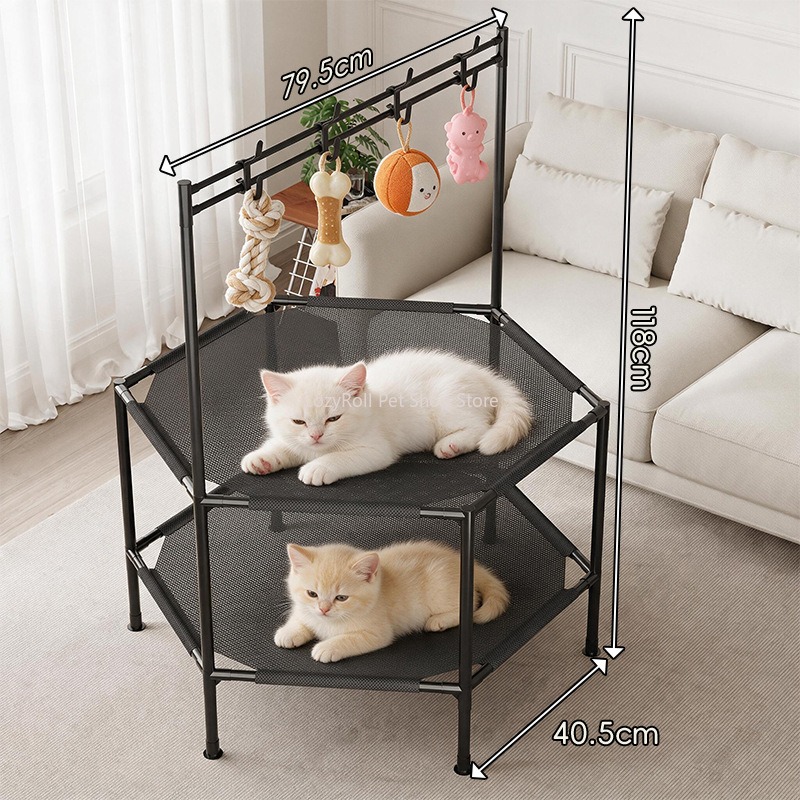 Outdoor Camping Dog Bed - 1-2 lagen hoog hondenbed, ademend rustbed