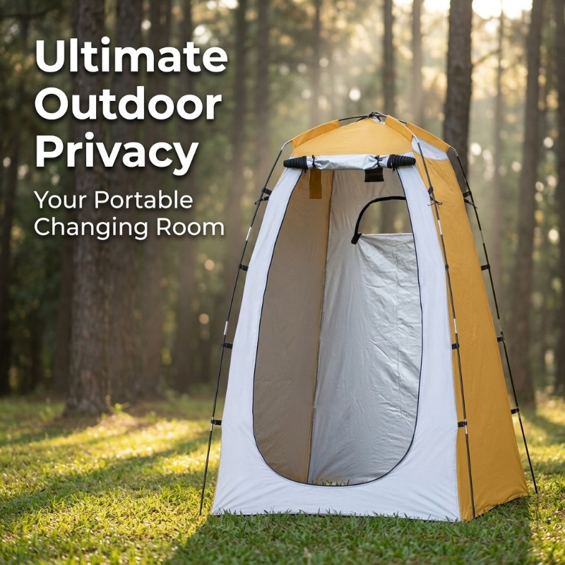 Outdoor Camping Dome - Draagbare privacy douchetent, waterdichte kleedkamer voor