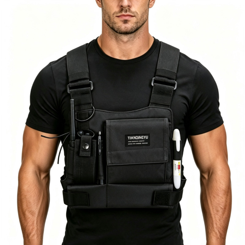 Outdoor Camping Vest - Lichtgewicht hardloopvest rugzakken, outdoor fietstas, heren