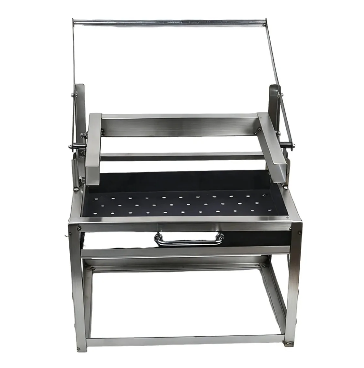 Outdoor Camping Grill - Duurzame automatisch roterende BBQ-grill, verhoogde verdikte