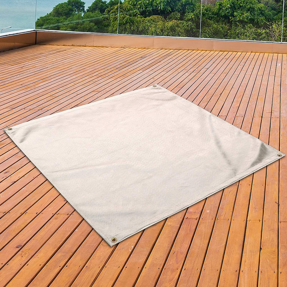 Outdoor Camping Fire Pit - 1 stuks vlamvertragende mat voor vuurplaats,