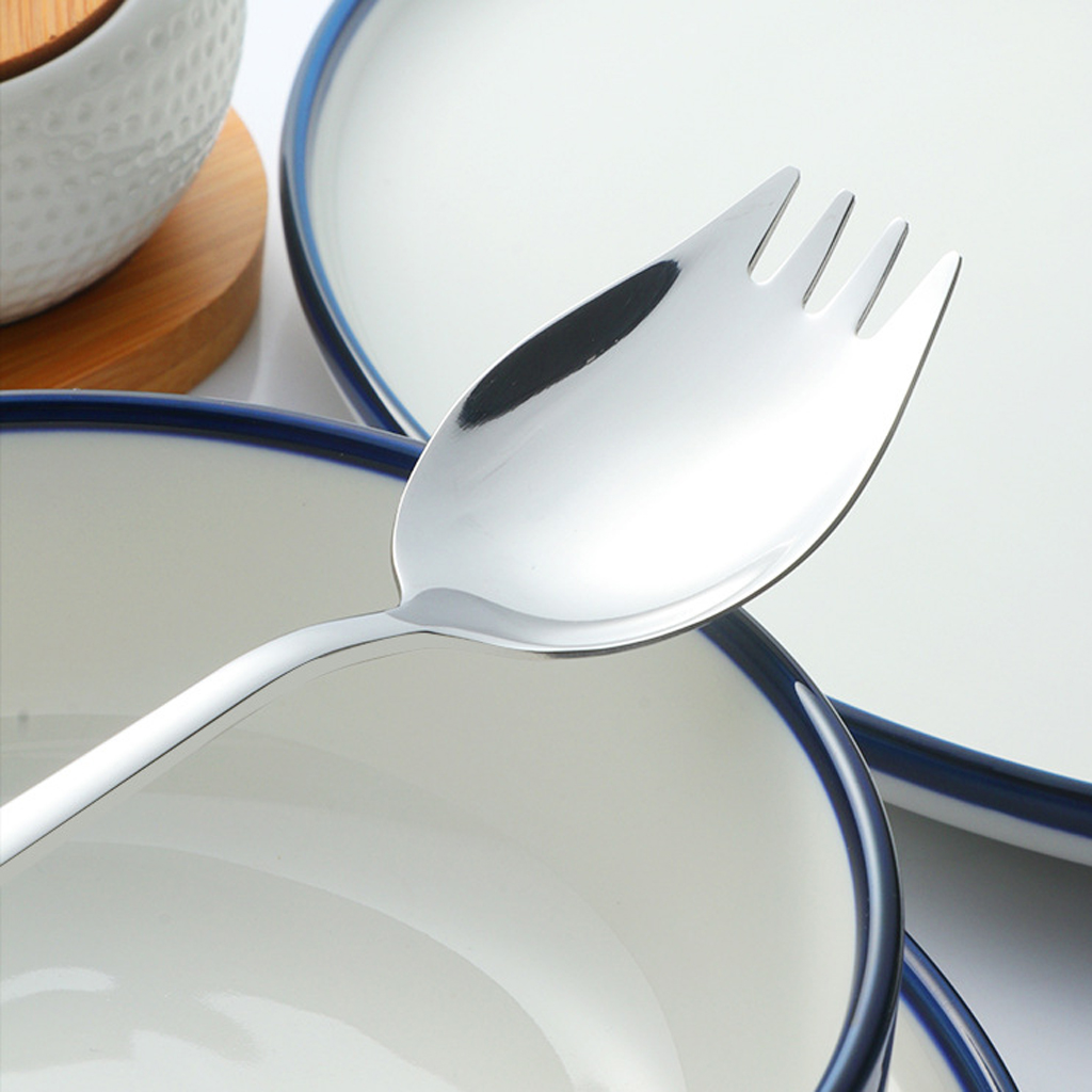 Outdoor Camping Kitchen Set - Lepel Spork RVS Servies Outdoor Bestekset