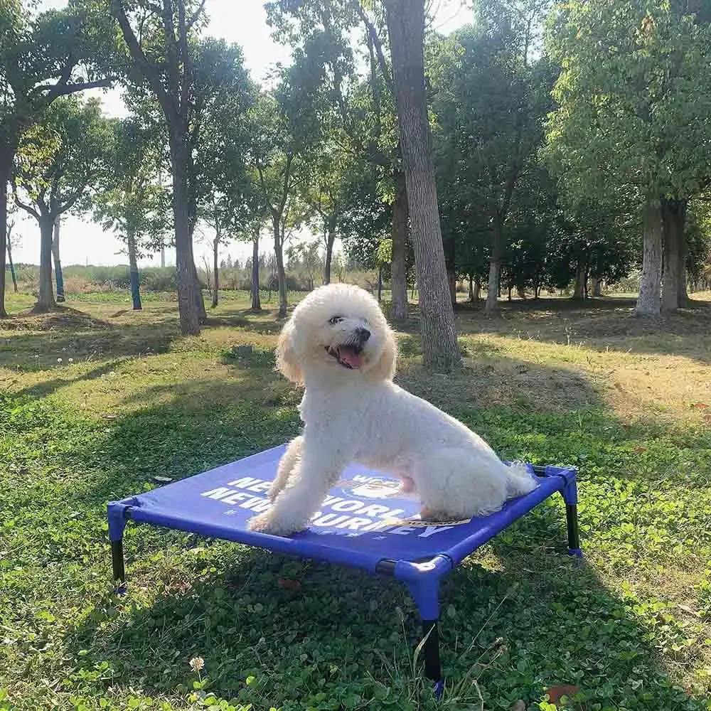 Outdoor Camping Dog Bed - FULED Draagbare Verhoogde Hondendeken voor Buiten,