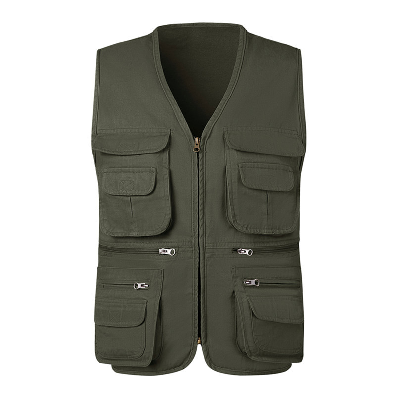 Outdoor Camping Vest - Zomer Mannen Tactische Wandelen Vissen Vest