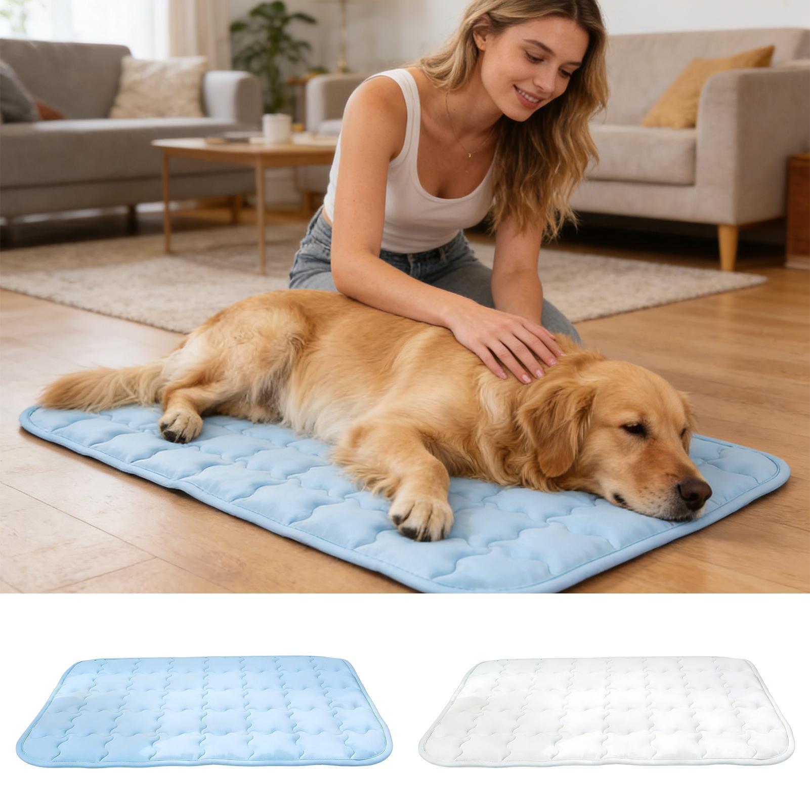 Outdoor Camping Dog Bed - Hondenkoelmat Wasbaar Draagbaar Ademend Slaapmat Grote