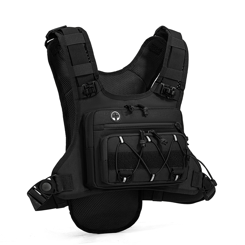 Outdoor Camping Vest - Tactische tas voor op de borst,