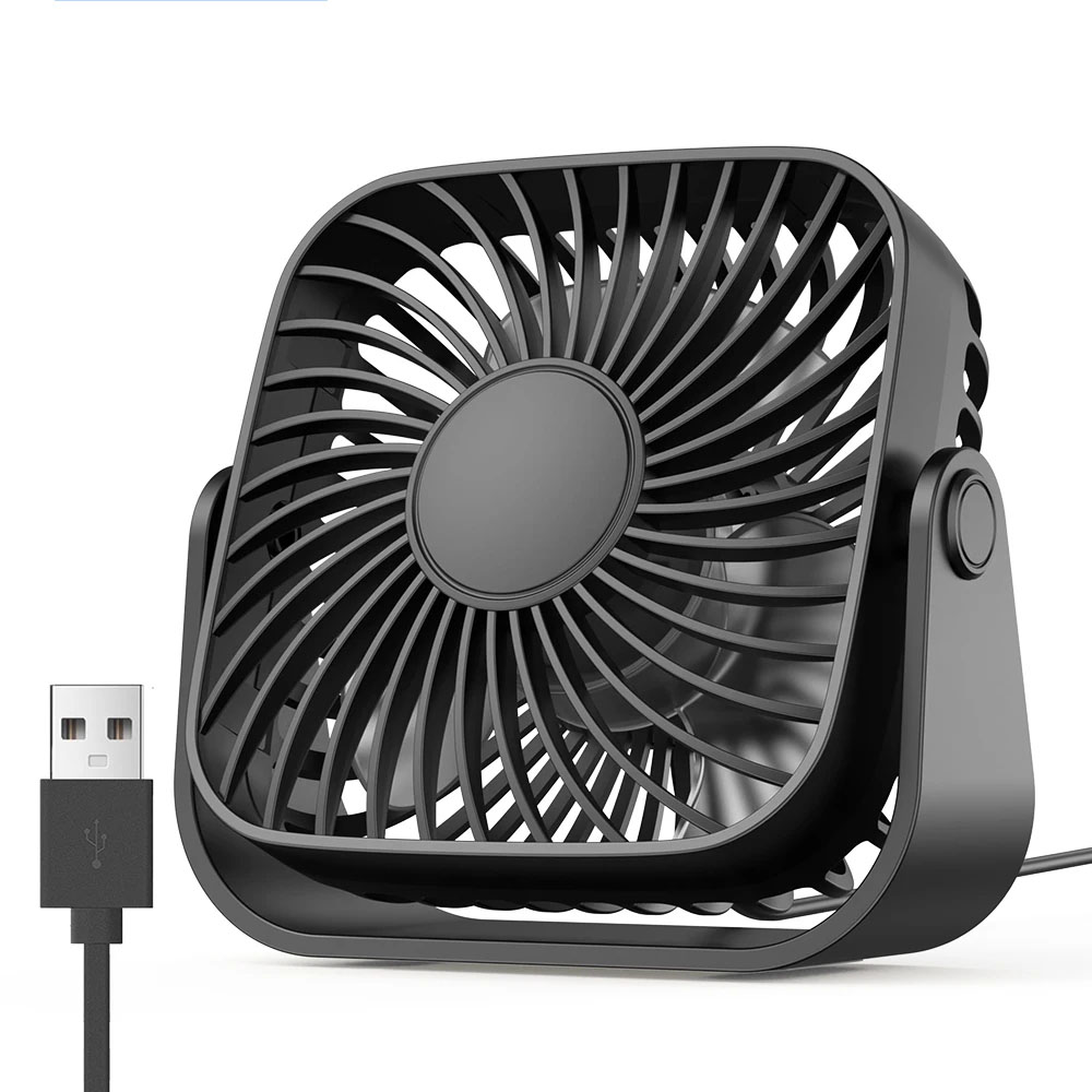 Camping Quiet - 4 inch USB mini draagbare ventilator