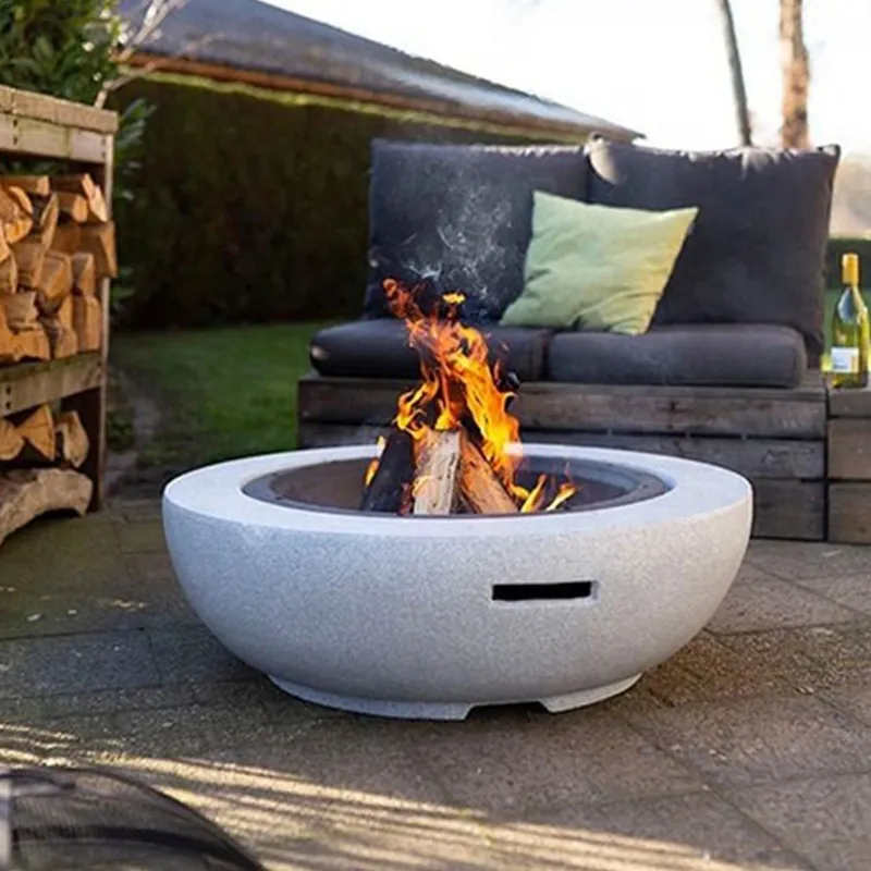 Outdoor Camping Fire Pit - Buitenhaard van magnesiumoxide, BBQ-verwarmer, tuinhaard, vuurschaal