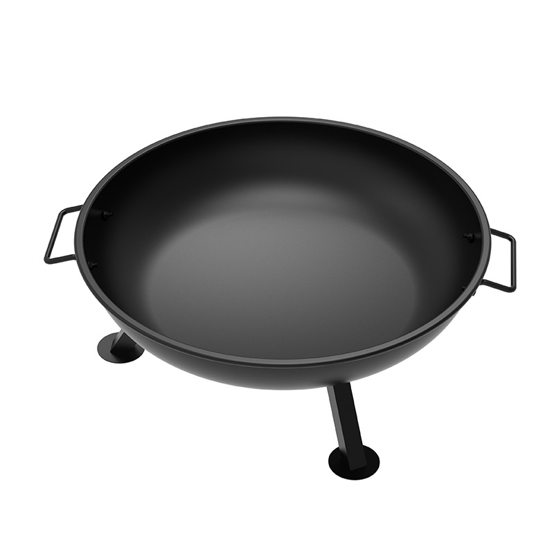 Outdoor Camping Fire Pit - 22 inch verdikte ronde buitenhaard met