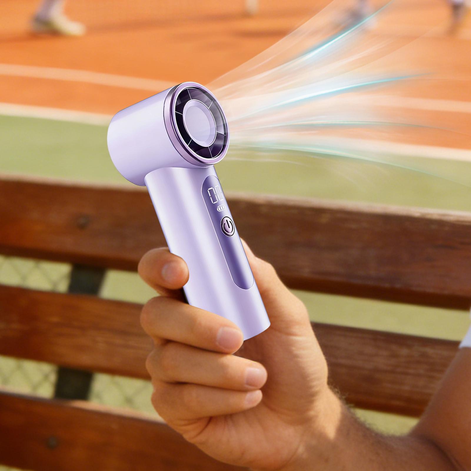 USB oplaadbare mini-handventil - Camping Quiet recensie en prijs