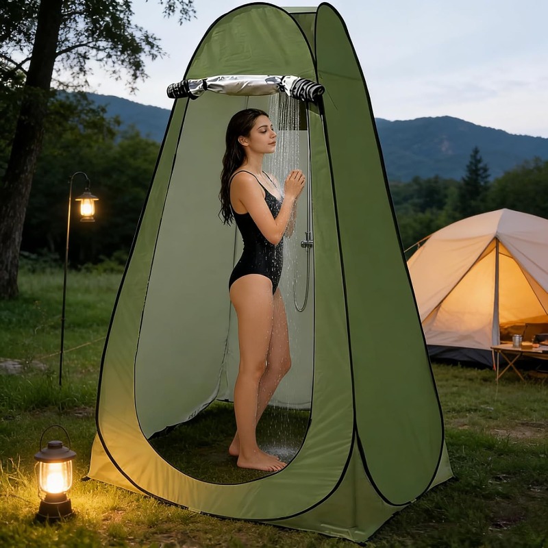 Draagbare privacy douchetent,  - Outdoor Camping Dome recensie en prijs