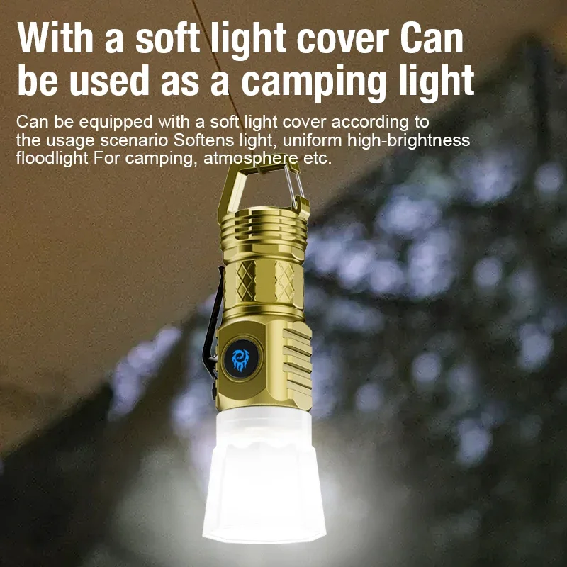 Hoge sterke LED-zaklamp Ingebo - Battery Outdoor Camping recensie en prijs