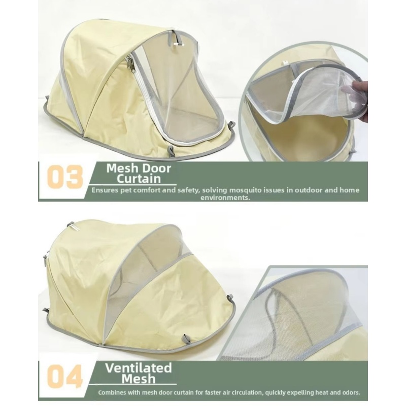 Draagbare opvouwbare hondenten - Outdoor Camping Dog Bed recensie en prijs