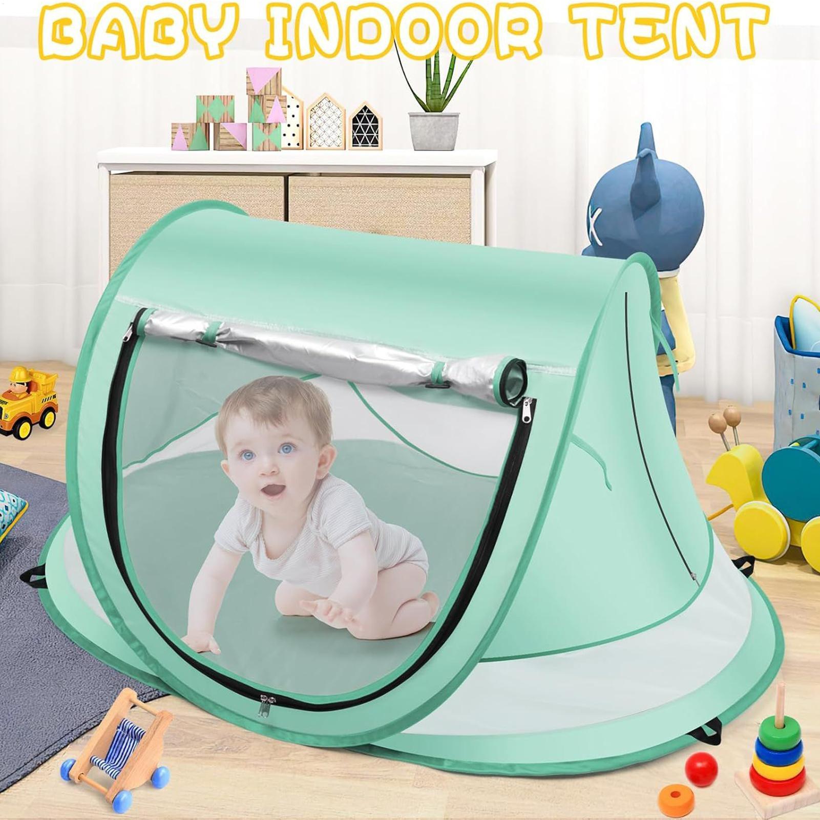 Strandtent voor peuters, buite - Outdoor Camping Dome recensie en prijs
