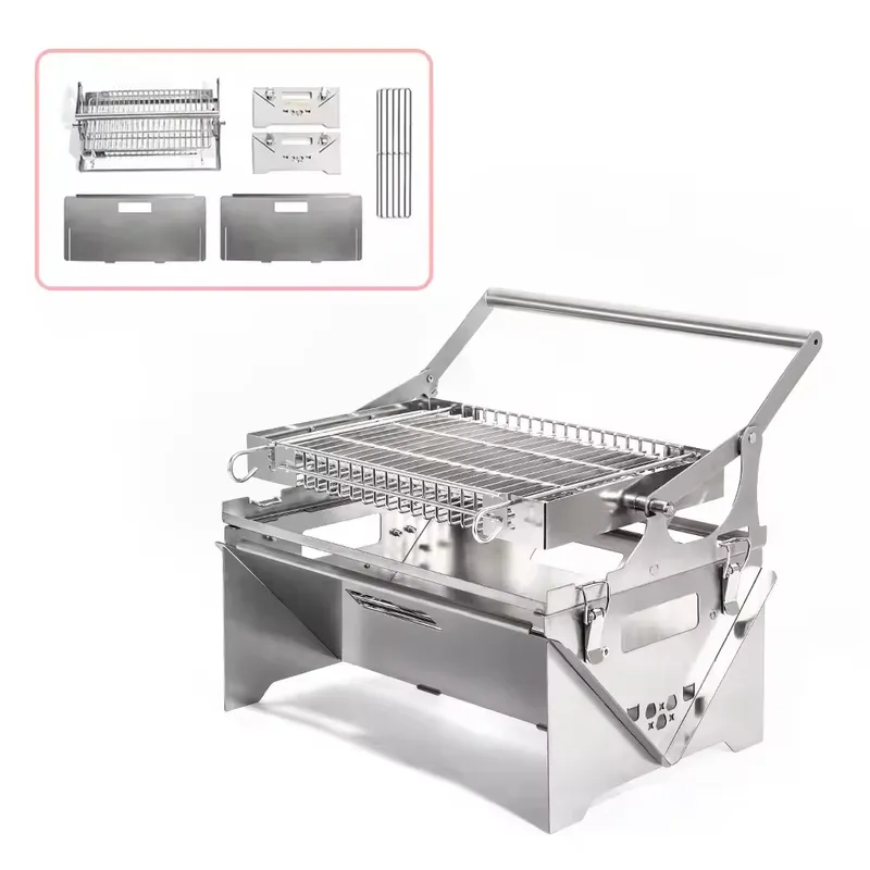 Draagbare opvouwbare kampvuurv - Outdoor Camping Wood Stove recensie en prijs
