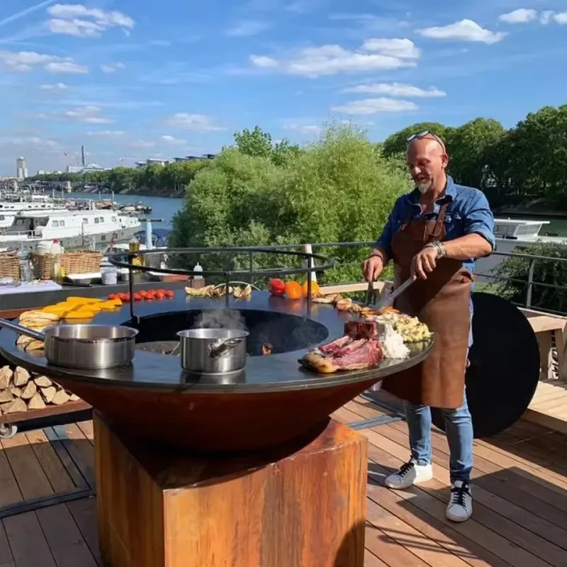 80cm Cortenstaal vuurplaats BB - Outdoor Camping Fire Pit recensie en prijs