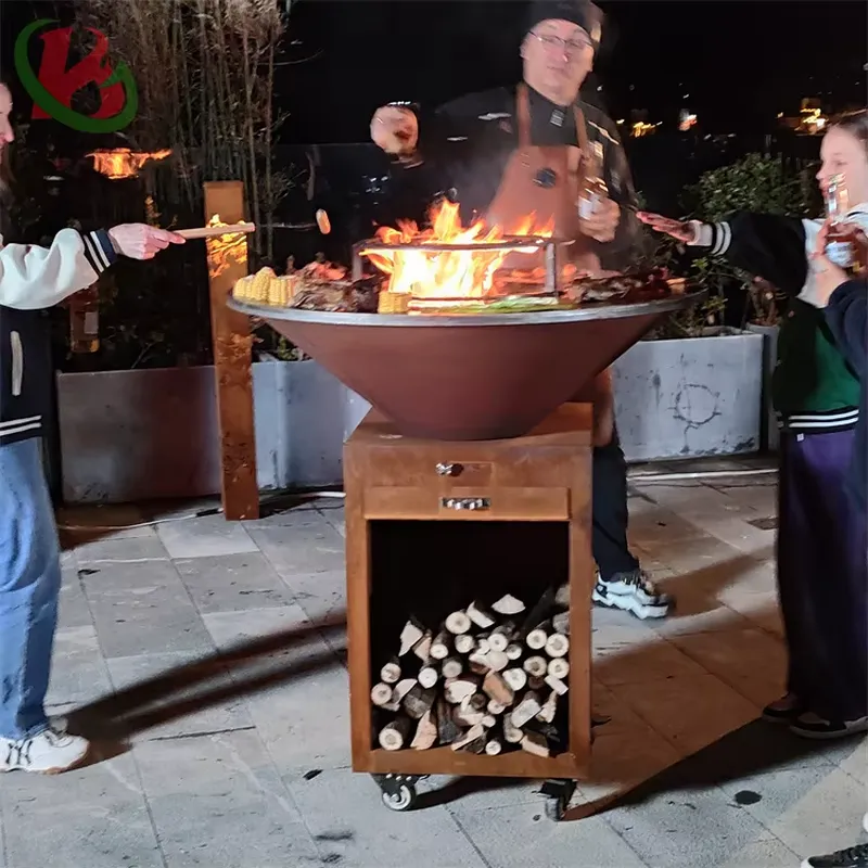 80cm Cortenstaal vuurplaats BB - Outdoor Camping Fire Pit recensie en prijs