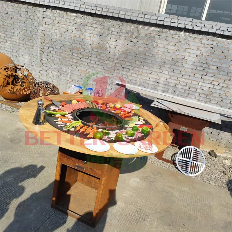 80cm Cortenstaal vuurplaats BB - Outdoor Camping Fire Pit recensie en prijs