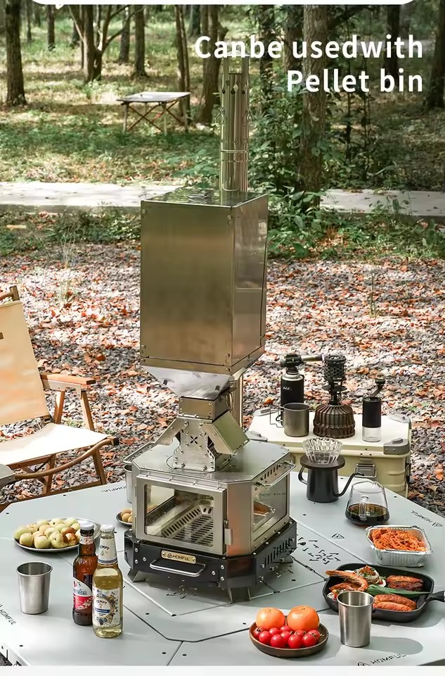 HOMFUL Draagbare Houtkachel Hu - Outdoor Camping Wood Stove recensie en prijs