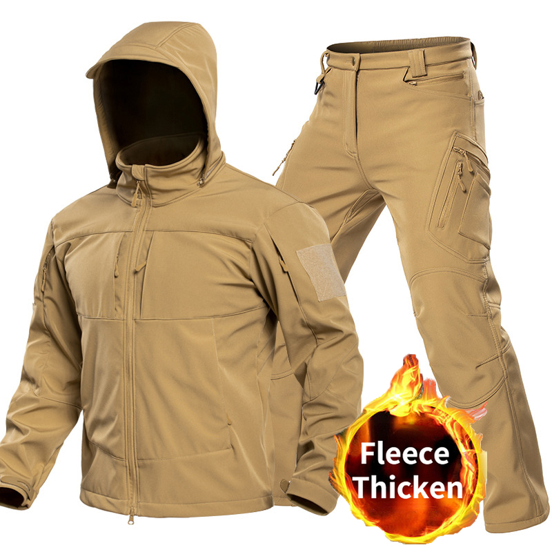Outdoor tactisch softshell pak - Outdoor Camping In Winter recensie en prijs