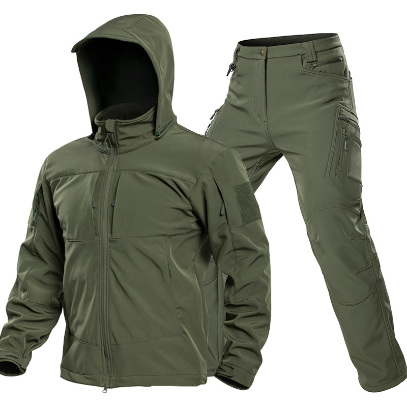 Outdoor tactisch softshell pak - Outdoor Camping In Winter recensie en prijs