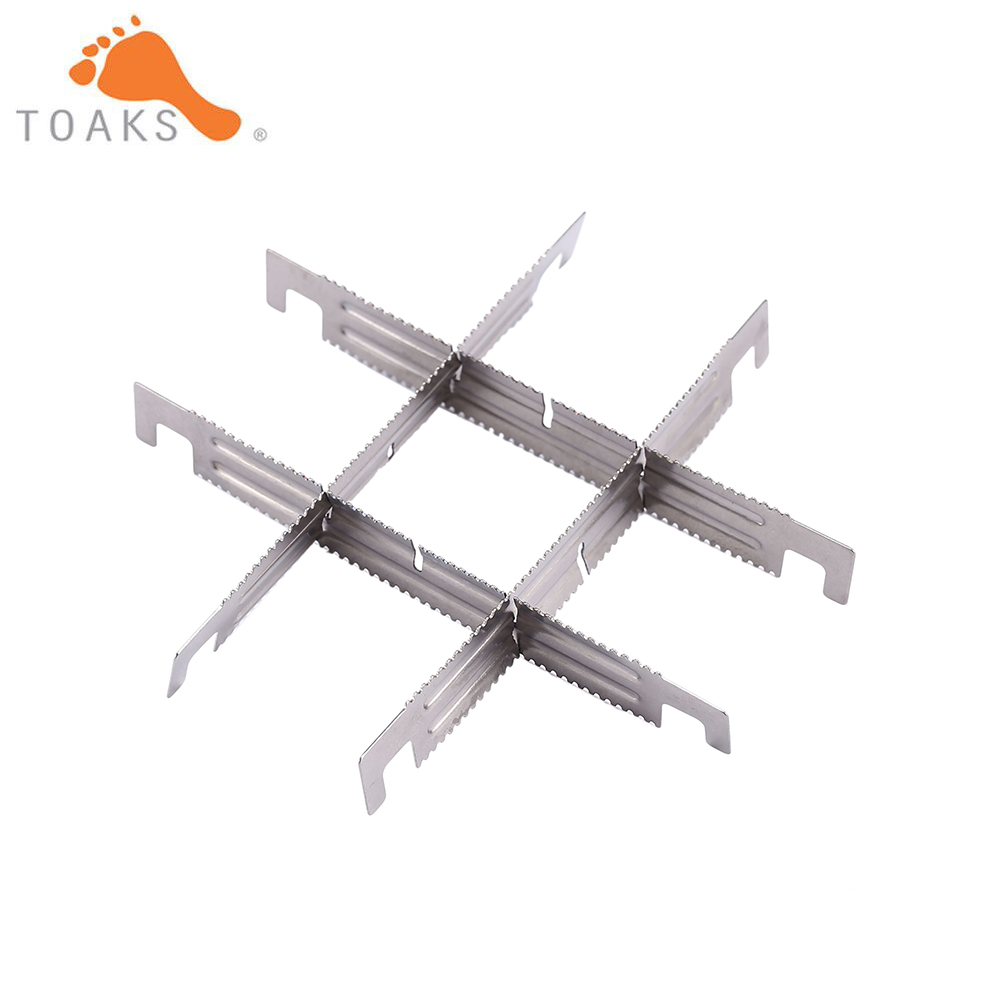 2/4/6pcs TOAKS Outdoor Titaniu - Outdoor Camping Wood Stove recensie en prijs