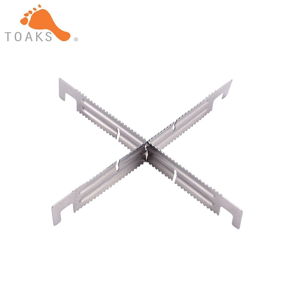 2/4/6pcs TOAKS Outdoor Titaniu - Outdoor Camping Wood Stove recensie en prijs