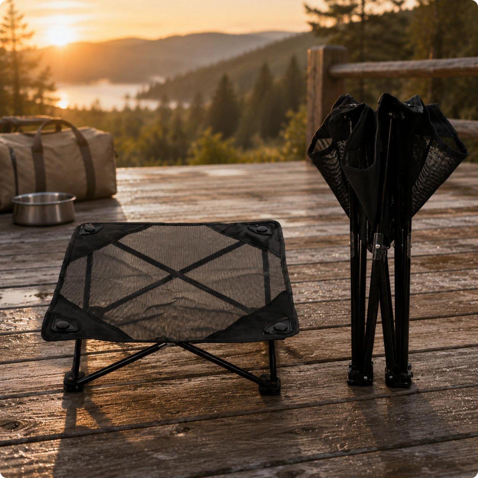 Verhoogd buitenligbed voor hui - Outdoor Camping Dog Bed recensie en prijs