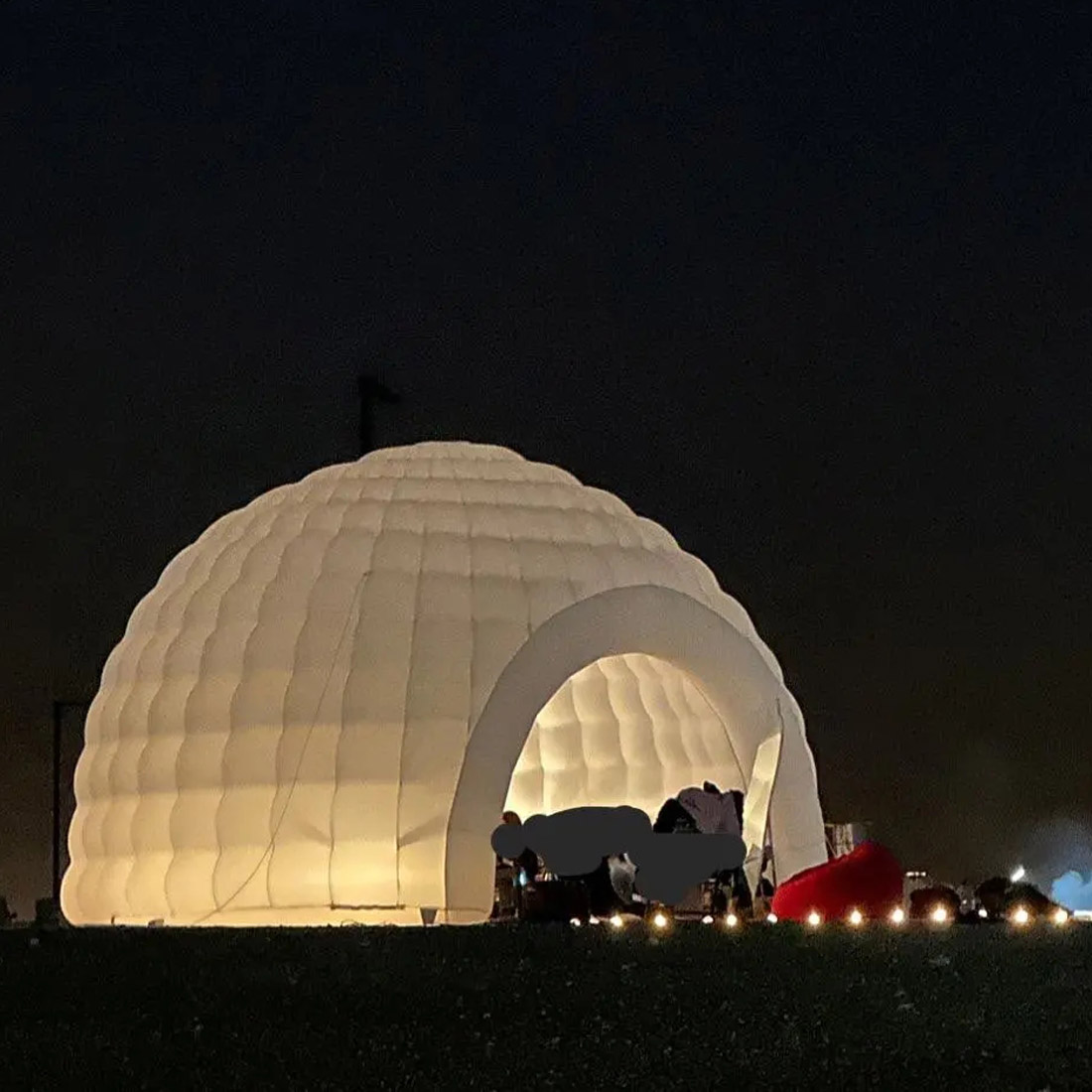 Draagbare LED Opblaasbare Iglo - Outdoor Camping Dome recensie en prijs