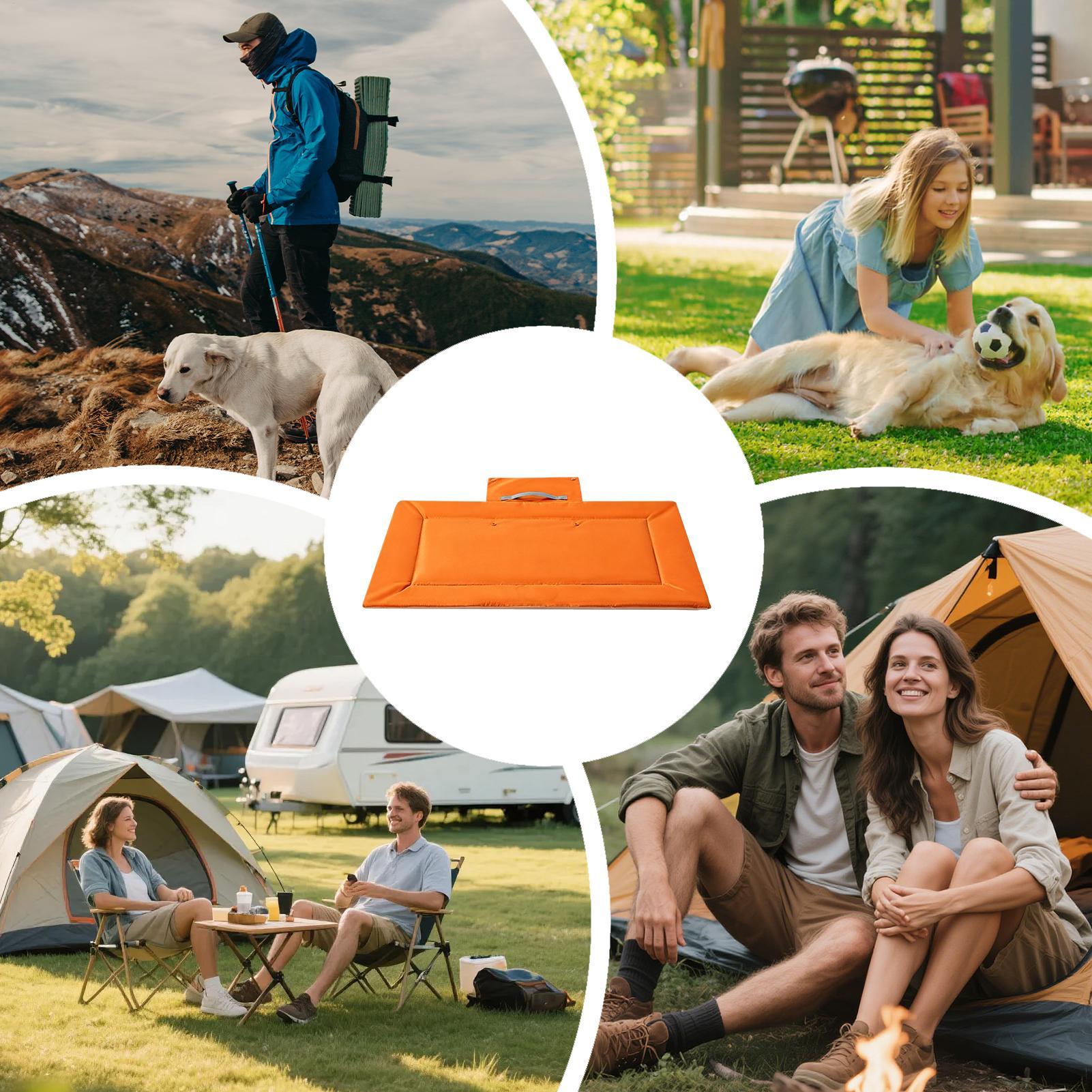 Reiskussen voor honden, opvouw - Outdoor Camping Dog Bed recensie en prijs