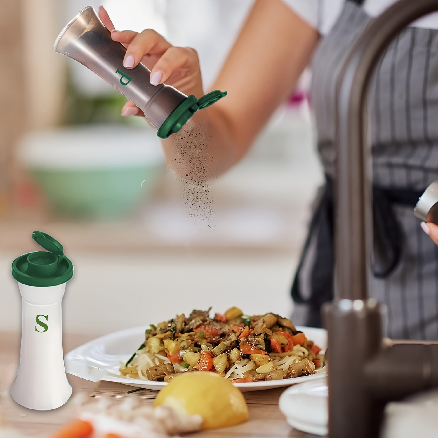 2-delige grote zout- en pepers - Outdoor Camping Kitchen Set recensie en prijs