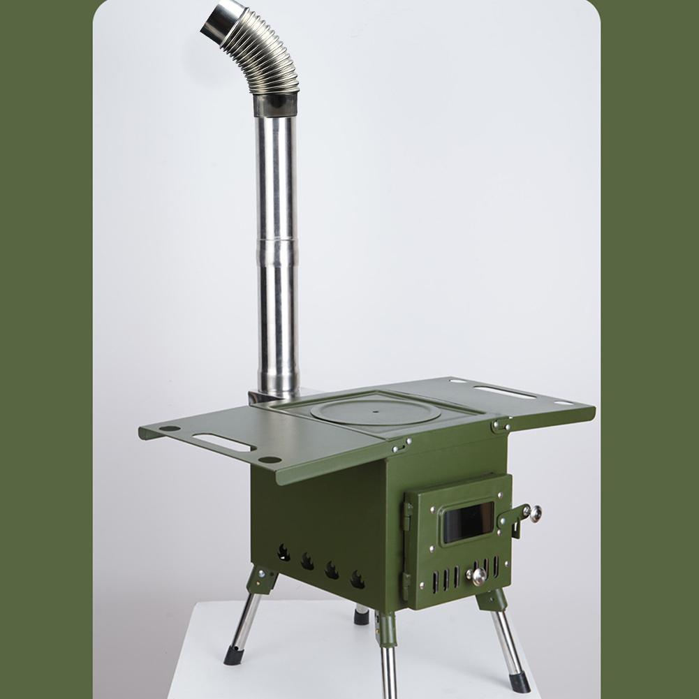 60 mm stalen 45 graden bocht v - Outdoor Camping Wood Stove recensie en prijs