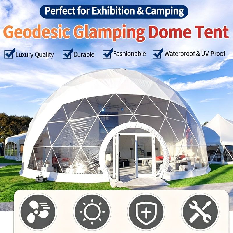 Prefab geodesische koepeltent, - Outdoor Camping Dome recensie en prijs