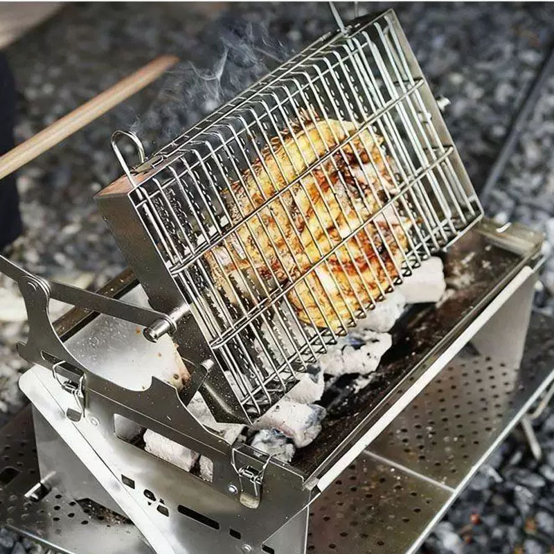 Flip Style BBQ Grill 2-in-1 RV - Outdoor Camping Fire Pit recensie en prijs