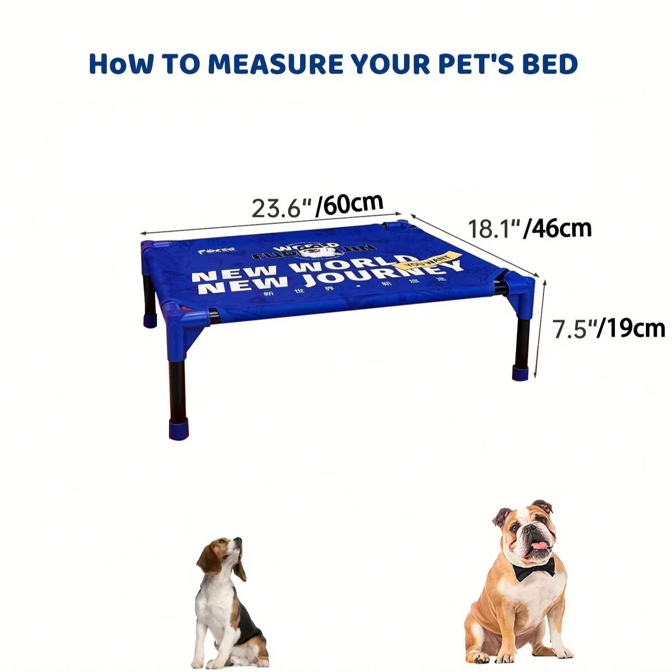 FULED Draagbare Verhoogde Hond - Outdoor Camping Dog Bed recensie en prijs