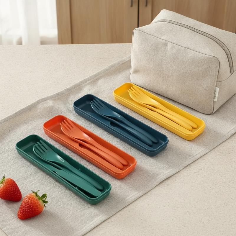 Herbruikbaar bestekset van tar - Camp Utensil Set recensie en prijs