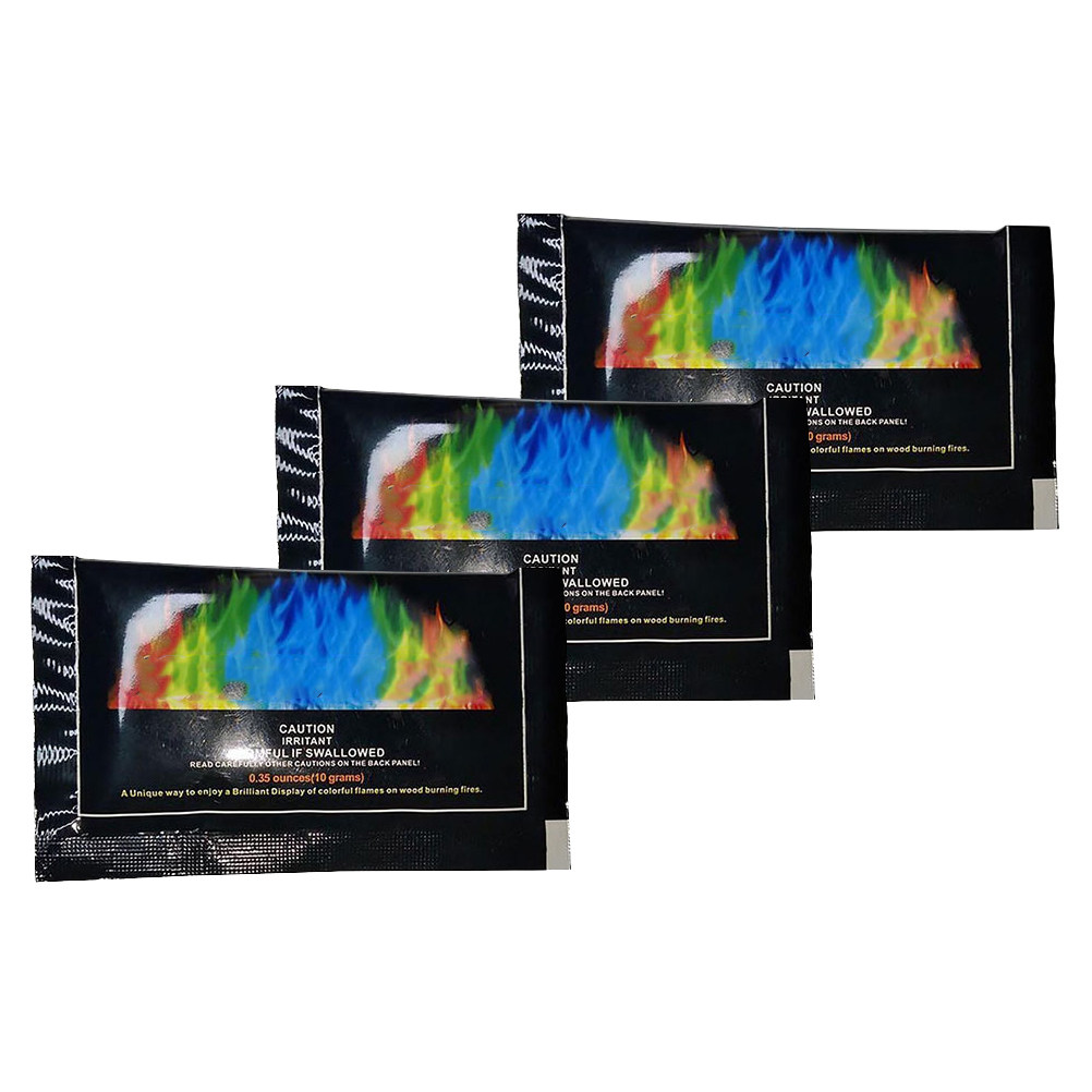 3 stuks vuurkleurveranderende  - Camping Quiet recensie en prijs
