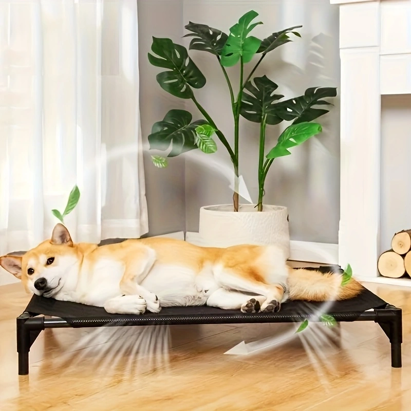 Verkoelend verhoogd hondenbed  - Outdoor Camping Dog Bed recensie en prijs