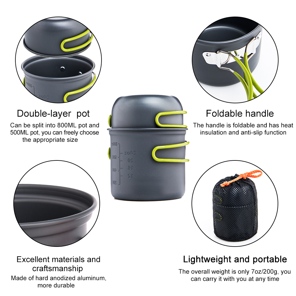 Widesea Ultralight Camping Koo - Outdoor Camping Kitchen Set recensie en prijs