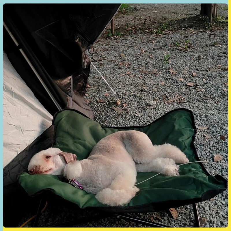 Draagbare opvouwbare hondenman - Outdoor Camping Dog Bed recensie en prijs