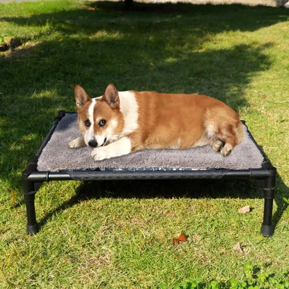 Verhoogd hondenbed voor buiten - Outdoor Camping Dog Bed recensie en prijs