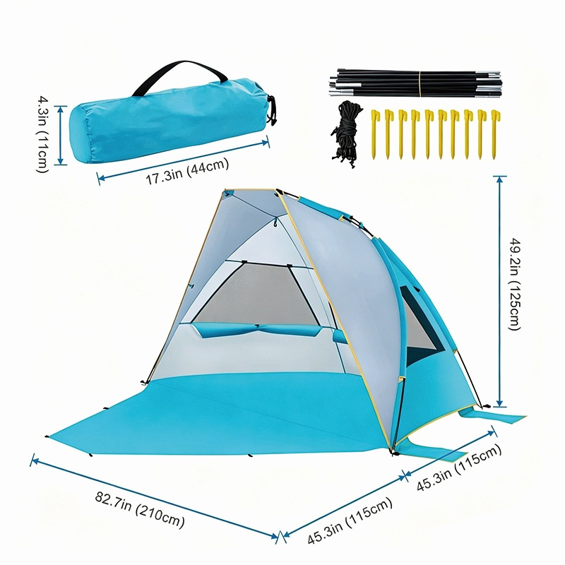 Strandtent buitenzonbeschermin - Outdoor Camping Dome recensie en prijs