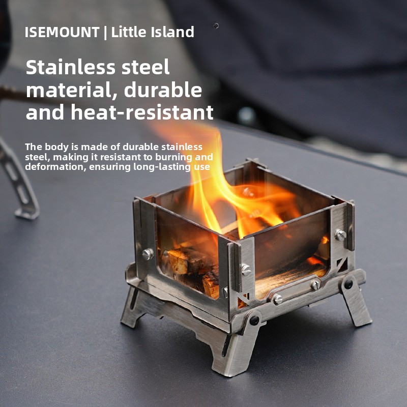 Buiten Mini Grill Desktop Hout - Outdoor Camping Fire Pit recensie en prijs