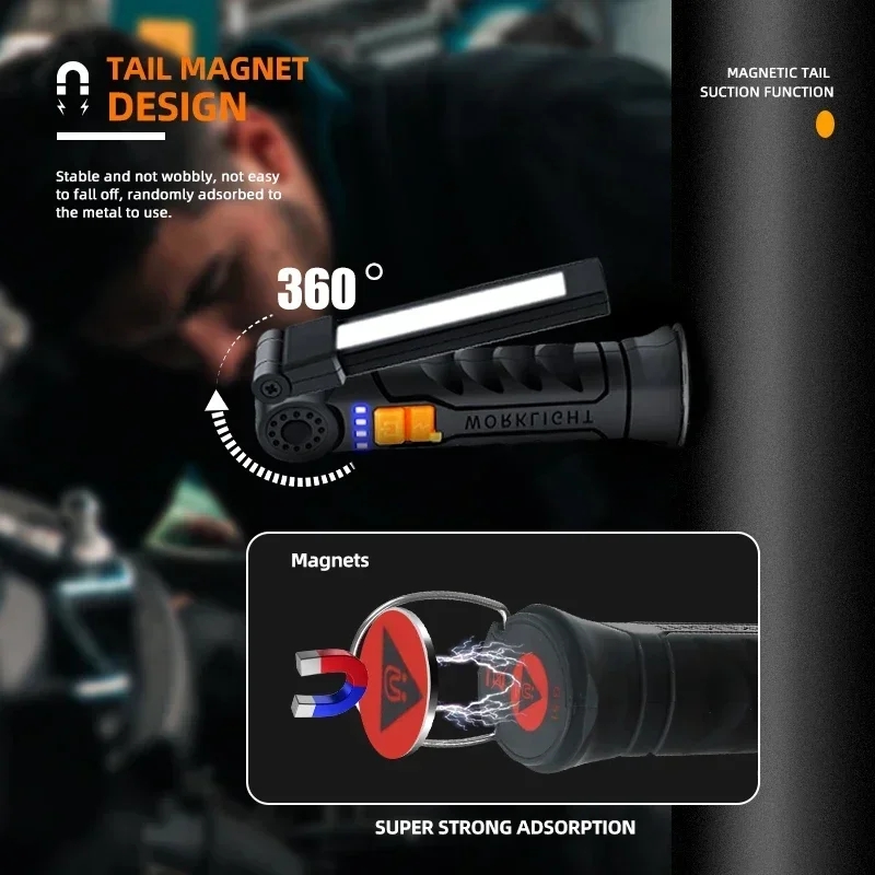 Draagbare COB LED-zaklamp Opla - Battery Outdoor Camping recensie en prijs
