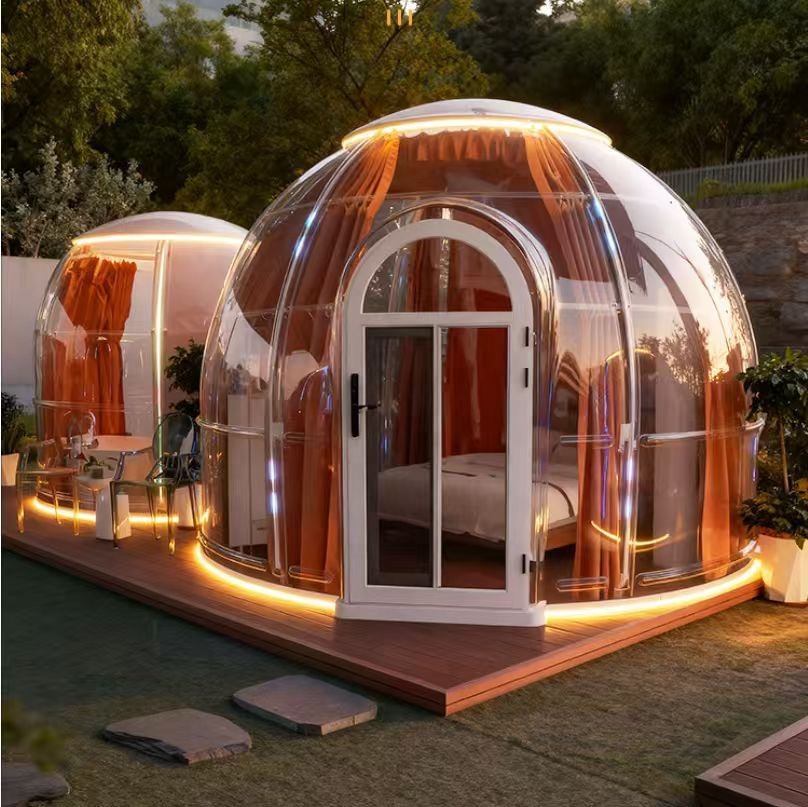 Transparante bubbelkoepel Ster - Outdoor Camping Dome recensie en prijs