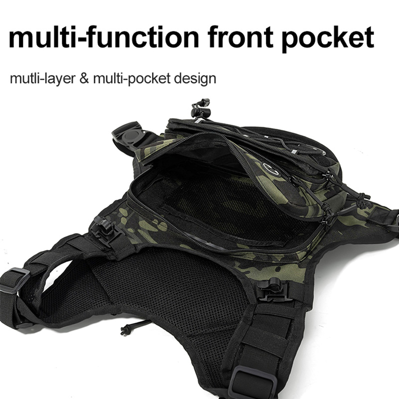 Tactische tas voor op de borst - Outdoor Camping Vest recensie en prijs